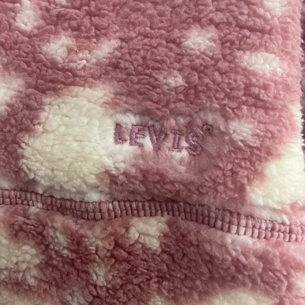 Levi's Bigfoot Sherpa 1/4 Zip Sweatshirt - Picture 3 of 6